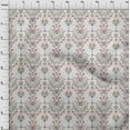 thumbnail image 4 of oneOone Cotton Cambric Gray Fabric Block Dress Material Fabric Print Fabric By The Yard 42 Inch Wide, 4 of 6