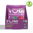 thumbnail image 5 of YUMI Organic Berry Sweet Pea Puffs Single Serve, 5 of 7