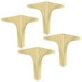 thumbnail image 1 of COMPUKAS 4Ud Patas Para Muebles Metálicas Doradas Para Gabinete Sofá Con Soporte Firme, 1 of 7