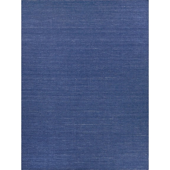 Exquisite Rugs Gamma Indoor/Outdoor Handmade Flatweave P.E.T. Yarn Blue Area Rug