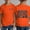 Orange, variant on Boys Tshirts Size 3-4Y Kids Big Brother Letter Print Short Sleeve Crewneck Tee Graphic Toddler Boy Clothes