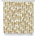 thumbnail image 1 of Shower Curtains 70" x 73" from DiaNoche Designs by Pom Graphic Design - Free Spirit, 1 of 1