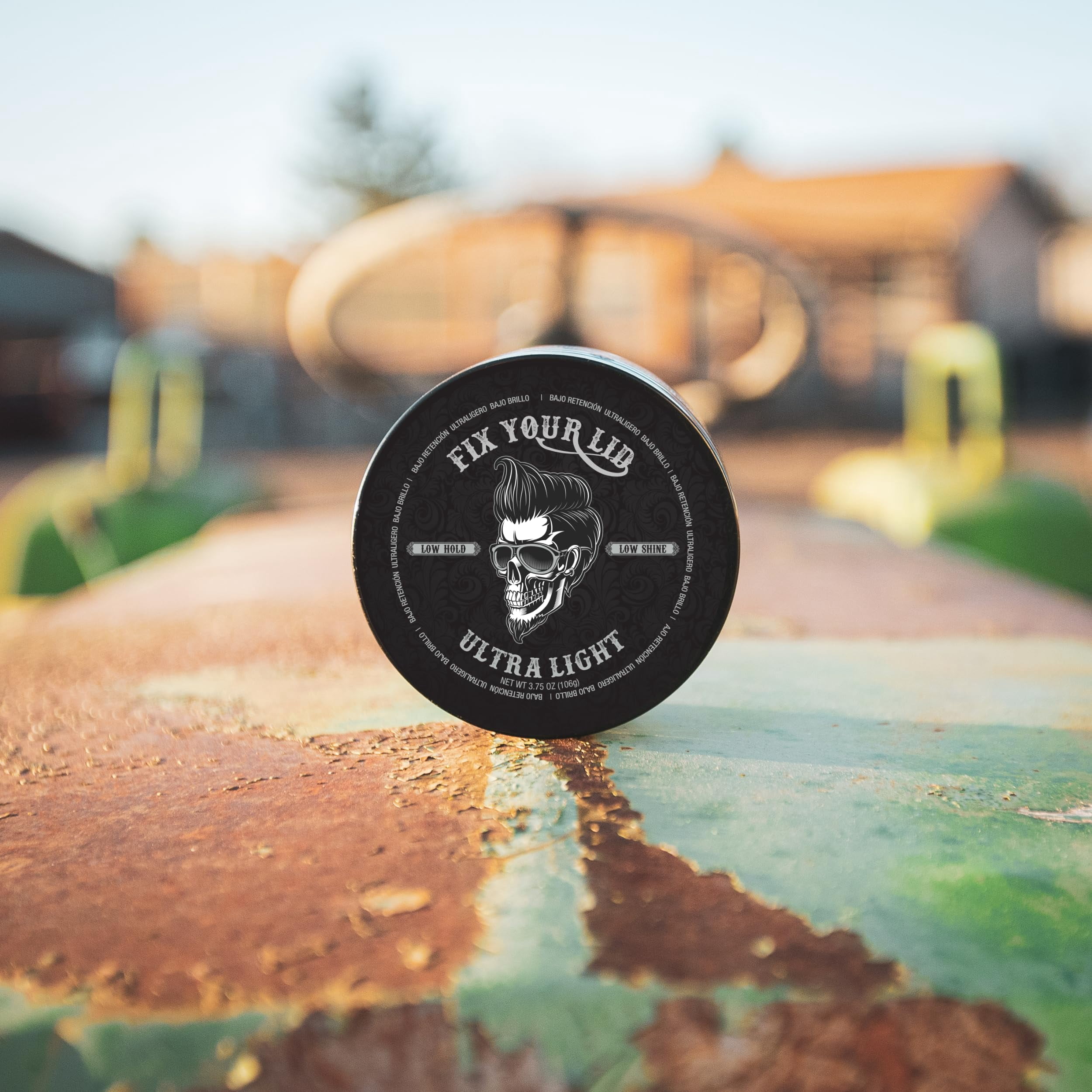 Fix Your Lid Ultra Light Pomade for Men - Water-Based Pomade with Low Hold and Low Shine - Match All Men’s Hair Types & Styles - Easy to Wash Out - 3.75 oz