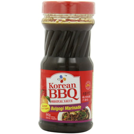 CJ Bulgogi Marinade Korean BBQ Sauce, 29.63 Ounce Bottles (Pack of