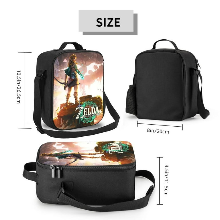 Zelda Tears Of The Kingdom Lunch Bag Large Capacity Lunch Box