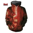 thumbnail image 3 of Sudadera con capucha de moda para hombre, sudadera con estampado 3D de reloj y brújula vintage, sudaderas con gráficos, sudaderas de gran tamaño, sudaderas para hombres, 3 of 5