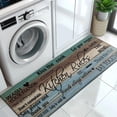 thumbnail image 4 of Farmhouse Kitchen Area Rugs Non Slip Kitchen Rugs and Mats Washable Kitchen Mats for Kitchen Floor Mat Carpet Runner Area Rug for Hallway Laundry Decor 17"x47", 4 of 6