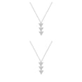 thumbnail image 1 of Collares de niña Minnieouse decoración colgante Cadena de clavícula Plata, 1 of 6