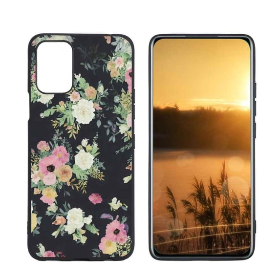 Floral-286 Phone Case, Degined for LG K62 Case Men Women, Flexible Silicone Shockproof Case for LG K62