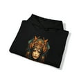 thumbnail image 5 of Gypsy Woman Queen Princes Graphic Hoodie Unisex Heavy Blend Sweatshirt, 5 of 9