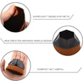 thumbnail image 2 of Brocha de maquillaje para base, brocha Kabuki de parte superior plana para cosméticos de base (negro), 2 of 4