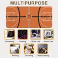 thumbnail image 7 of Desk Mat Large Mouse Pad (35.4 x 15.7 In), Basketball Match Extended Gaming Mousepad with Stitched Edges for Office/Home, 7 of 7