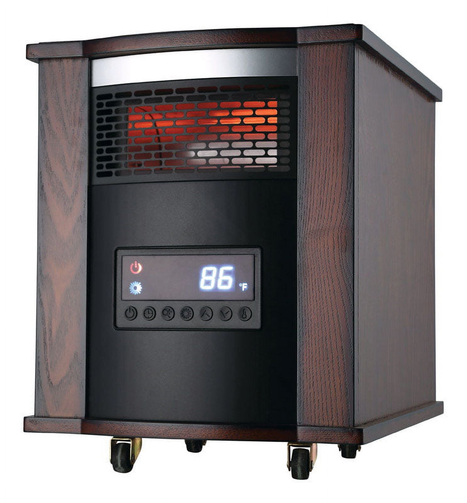 Konwin GD9315BCW-A8 1500W Electric Infrared Heater - Walmart.com