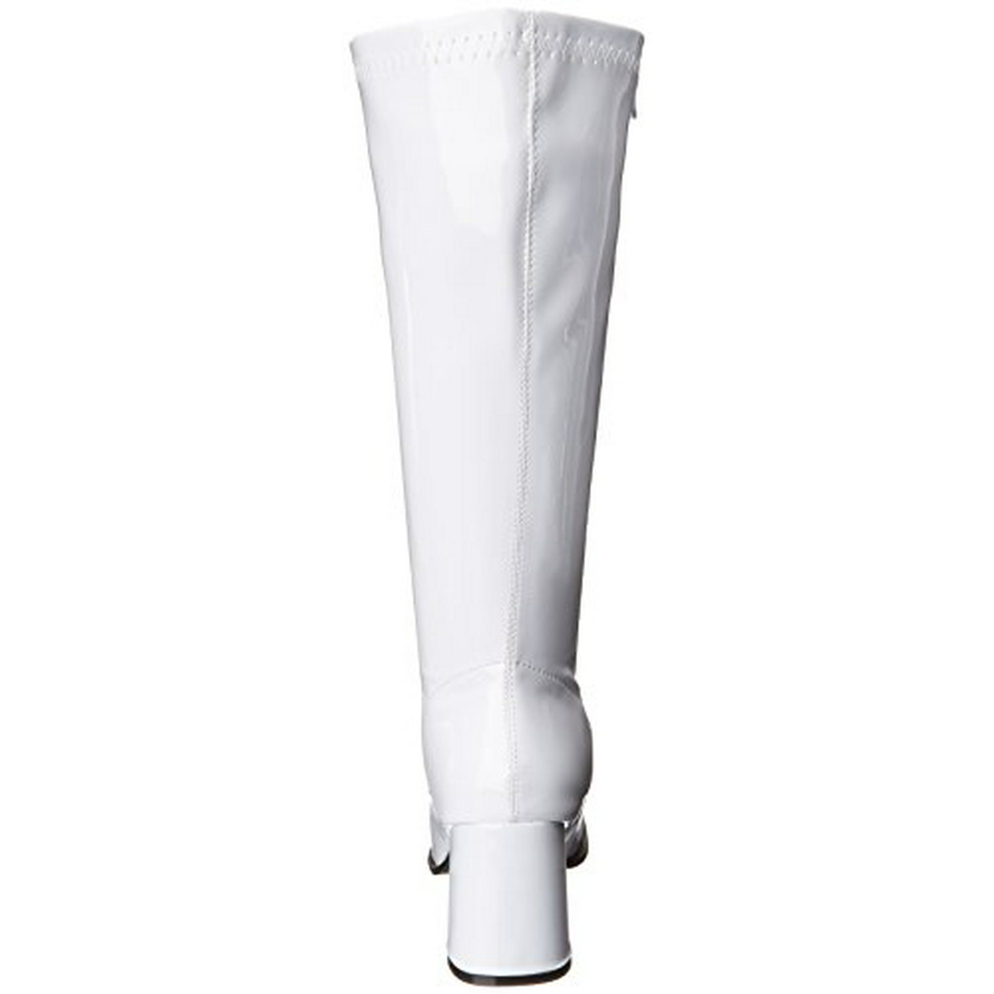 White Gogo Womens Costume Boots Size