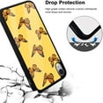 thumbnail image 3 of Butterfly Case for iPhone Xs max，Yellow Anti-Fall Soft TPU&Aluminum Hard Back Protection Shockproof Flexible Girls and Man Cases Cover for iPhone Xs max, 3 of 6