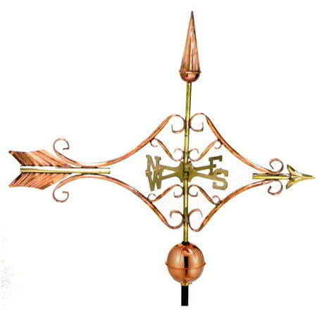 - Good Directions Victorian Arrow Weathervane, Pure Copper - 32