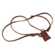 thumbnail image 1 of 2x Vintage Alloy Pendant Necklace Adjustable Cord Chain Salvador Collar colgante de la vendimia, 1 of 6