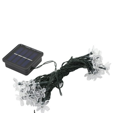 

FUNNYFAIRYE 30 LEDs 21ft Garden String Lights Waterproof Globe Bulb String Lights with Remote 8 Modes Fairy Lights Crystal Balls Lighting