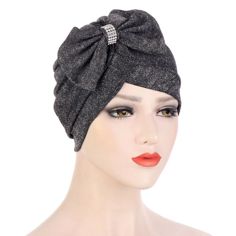 Instant Turban for Women Cotton Head Wrap Lightweight Head Scarf Modest Headwear 