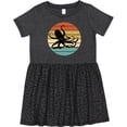 thumbnail image 3 of Inktastic Octopus Vintage Sunset Girls Toddler Dress, 3 of 5