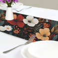 thumbnail image 4 of Yayeee Table Runner 70 inches Long Home Kitchen Dinning Party Decoration, Red Flowers Pattern, 4 of 7