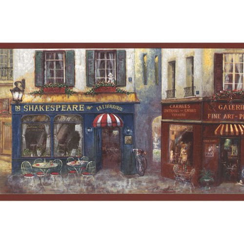 French Cafe Restaurant Wallpaper Border Red Trim Patton Norwall Walmart Com Walmart Com French Cafe Restaurant Wallpaper Border Red Trim Patton Norwall Walmart Com Walmart Com