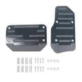 thumbnail image 1 of Juego de 2 cubiertas para pedales de freno de coche, almohadillas premium para pedales de coche, se reemplazan fácilmente. Negro, 1 of 9