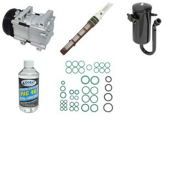 A/C Compressor and Component Kit -- Compressor Replacement Kit Fits select: 1989 FORD F250, 1989 FORD F150