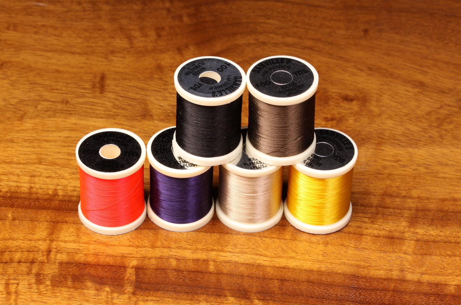 12 Spools Danville Size A Fl Fire Orange Fly Tying Thread