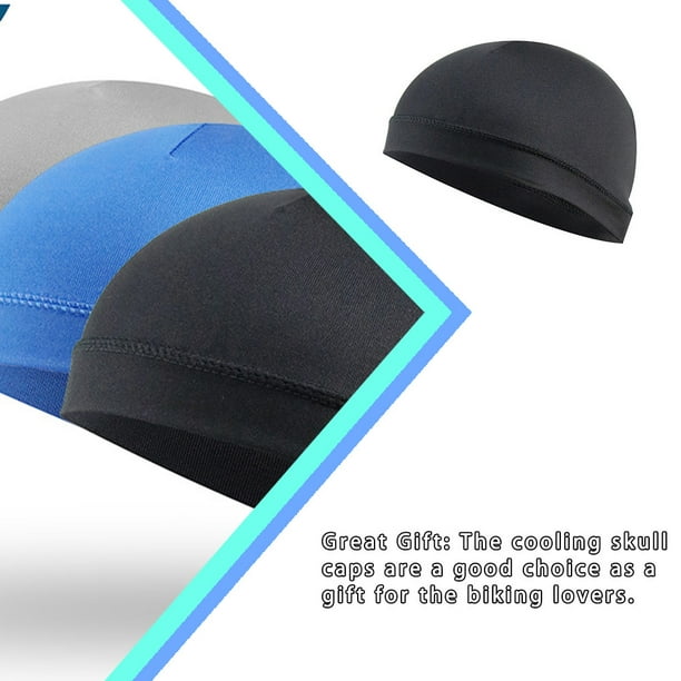 Skull Caps Mesh Fabric Biking Running Hat Sun Protection