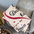 thumbnail image 4 of LHSHID to My Mom Blanket Mom Gifts from Daughter and Son Mom Birthday Gift Gifts for Mom Throw Blankets Gifts for Mother''s Day Best Mom Ever Flannel Bedding Blanket Soft Throw Blanket 60x80in, 4 of 6