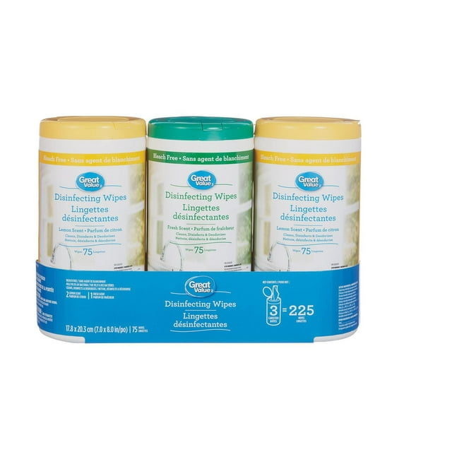 Great Value Disinfecting Wipes Variety pack