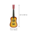 thumbnail image 4 of LEEYNEER 1Pc 23 Inch Folk Acoustic Guitar Music Instrument Small Guitar for Beginner, 4 of 4