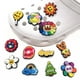 thumbnail image 2 of Serie Sun Flower: 12 piezas de accesorios para zapatos de fútbol, ​​accesorios para zapatos de dibujos animados, utilizados para zapatos perforados, pulseras, fiestas, decoración de bricolaje., 2 of 3