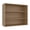 Natural Oak, variant on TUHOME Wally 36" Wide x 30" High 3-Tier Open Wall Cabinet, Modern Wall Shelf and Organizer