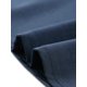 thumbnail image 5 of Blusa Allegra K de Manga Abullonada Plisada con Cuello Alto Suave Sedoso Azul Oscuro L, 5 of 5