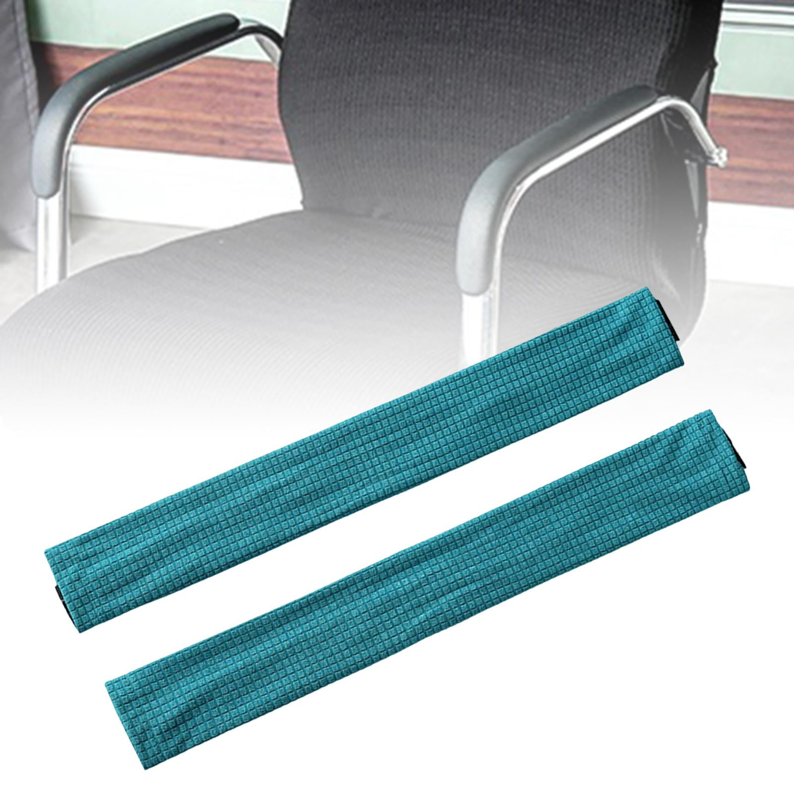 2x Chair Armrest Cover Slipcover Universal for Home Office Computer