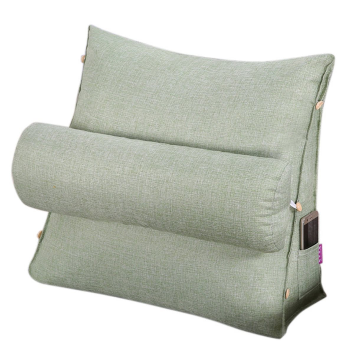 Bed Wedge Pillow, Adjustable Folding Orthopedic Wedge Pillow, Memory