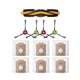 thumbnail image 1 of Para Ecovacs Deebot T9 Aivi T8 Aivi N8 N5 series Robot cepillo principal lateral Afortunado Sencillez, 1 of 5