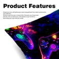 thumbnail image 2 of Game Controller Chair Pillow Covers Set with Unique Patterns for Bed and Throw Pillows - Sizes 16x16, 18x18, 20x20 Inches for Various Occasions - Set of 2 Items, 2 of 6