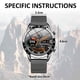 thumbnail image 2 of Reloj inteligente para teléfonos, rastreador de actividad física con función de hacer y responder llamadas, reloj inteligente con monitor de frecuencia cardíaca y sueño, seguimiento de, 2 of 8