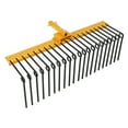 thumbnail image 1 of 48-Inch Heavy Duty Landscape Rake for Tractor, ATV, UTV – 20 Spring Steel Tines, 2" Receiver Hitch, Powder-Coated for Pine Straw,, 1 of 18