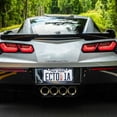 thumbnail image 5 of Aluminum License Plate Frame 2 Pack Car Exterior Accessory Car Tag Holder for Front Rear Plates Cars Decor Sky Full Of Shooting Stars, 5 of 7