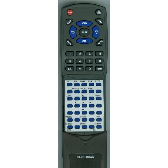 Replacement Remote for RCA 261668, RT261668, RCN615TEEM1, D56W136DBYX1, D61W136D, D52W136D, D52W136D ITC222, D52W136DITC222