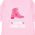 thumbnail image 4 of Inktastic Skate Future Skating Star Girls Girls Long Sleeve Toddler T-Shirt, 4 of 5