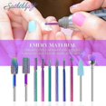 thumbnail image 4 of Brocas de diamante para uñas, fresa para manicura, fresa para cutículas, cortador eléctrico rotatorio, 4 of 4
