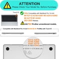 thumbnail image 7 of MOSISO Compatible with MacBook Pro 14 inch Case 2025 2024 2023 2022 2021 M5 M4 M3 M2 M1 A3434 A3112 A3185 A3401 A2918 A2992 A2779 A2442,5in1 Set Laptop Hard Shell Protective Case, 7 of 7
