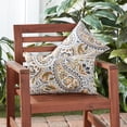 thumbnail image 2 of Greendale Home Fashions 19'' x 12'' Reversible Outdoor Throw Pillow, Set of 2, Arctic Paisley, 2 of 5