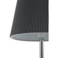 thumbnail image 2 of Livabliss Parcey Modern Buffet Table Lamp, 21-inch, Nickel with Gray Shade, 2 of 7