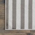thumbnail image 5 of nuLOOM Robbi Modern Striped Area Rug, 3' x 5', Light Gray, 5 of 9